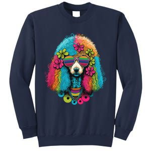 Funny Poodle Dog Miniature Poodle Toy Poodle Hippie Sweatshirt