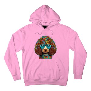 Funny Poodle Dog Miniature Poodle Toy Poodle Hippie Hoodie