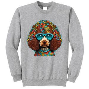 Funny Poodle Dog Miniature Poodle Toy Poodle Hippie Sweatshirt