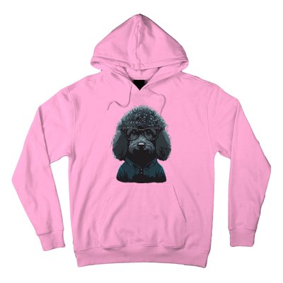 Funny Poodle Dog Miniature Poodle Toy Poodle Hipster Hoodie