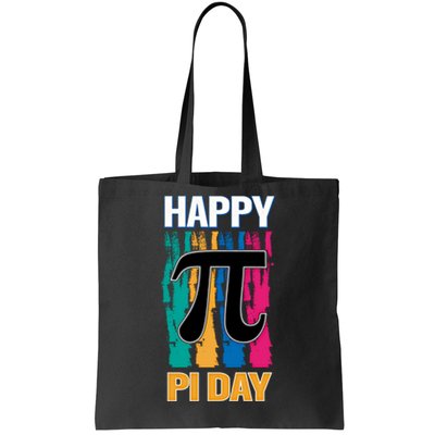 Funny Pi Day Pi Tie Dye Math Teacher Lover Science Pi Day Great Gift Tote Bag