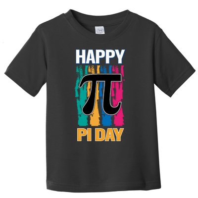 Funny Pi Day Pi Tie Dye Math Teacher Lover Science Pi Day Great Gift Toddler T-Shirt