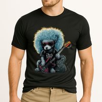 Funny Poodle Dog Miniature Poodle Toy Poodle Retro Sunset Cooling Performance Crew T-Shirt