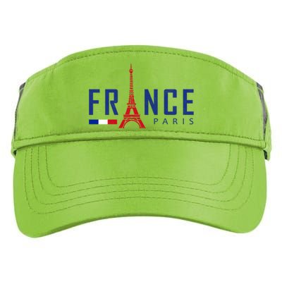 France Paris Eiffel Tower Adult Drive Performance Visor