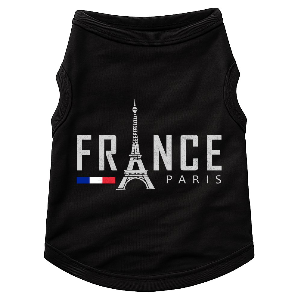 France Paris Eiffel Tower Doggie Tank
