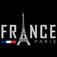 France Paris Eiffel Tower Cooling Performance Crew T-Shirt