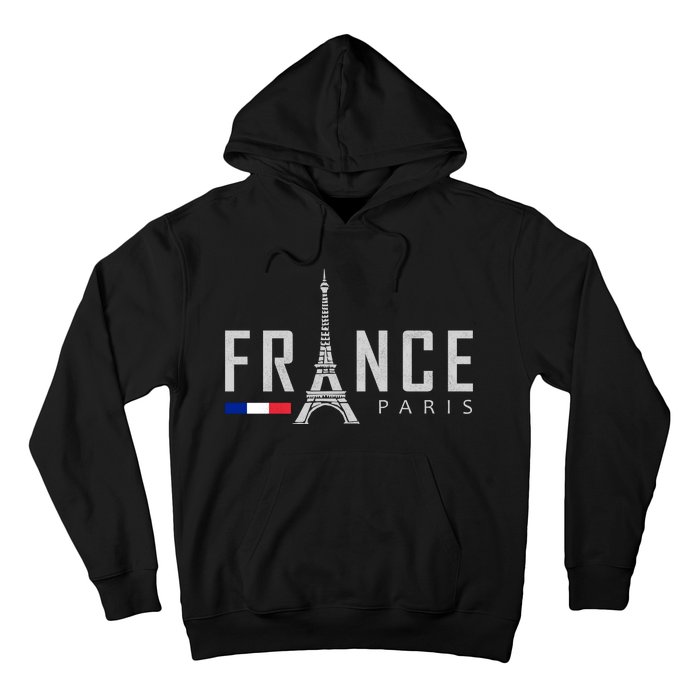 France Paris Eiffel Tower Hoodie