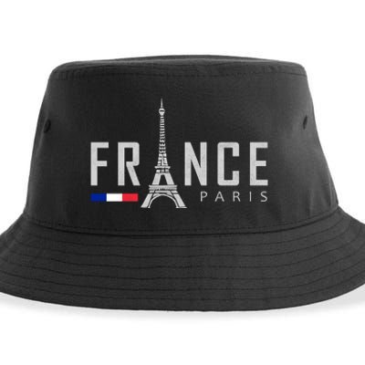 France Paris Eiffel Tower Sustainable Bucket Hat