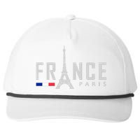 France Paris Eiffel Tower Snapback Five-Panel Rope Hat