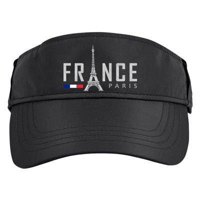 France Paris Eiffel Tower Adult Drive Performance Visor