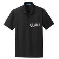 France Paris Eiffel Tower Dry Zone Grid Polo