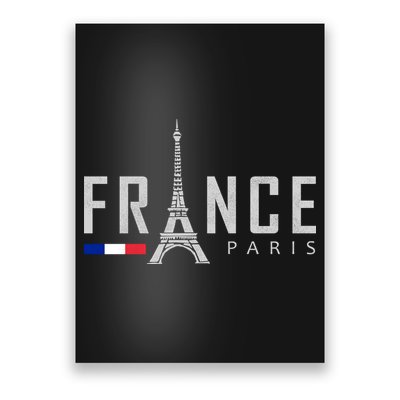 France Paris Eiffel Tower Poster