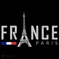 France Paris Eiffel Tower Baby Bodysuit