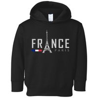 France Paris Eiffel Tower Toddler Hoodie