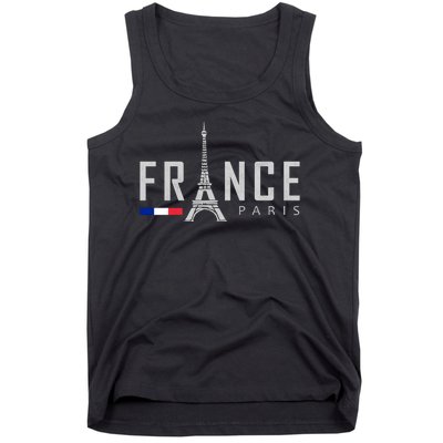 France Paris Eiffel Tower Tank Top