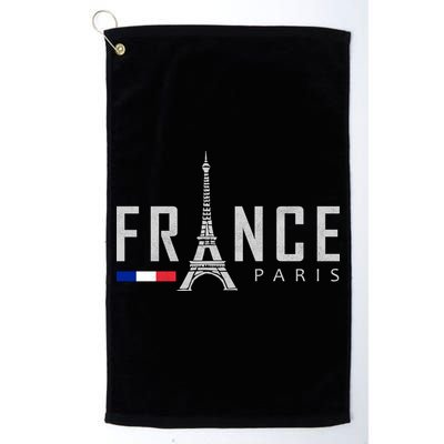 France Paris Eiffel Tower Golf Towel