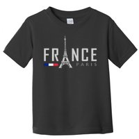 France Paris Eiffel Tower Toddler T-Shirt