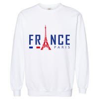 France Paris Eiffel Tower Garment-Dyed Sweatshirt