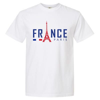 France Paris Eiffel Tower Garment-Dyed Heavyweight T-Shirt