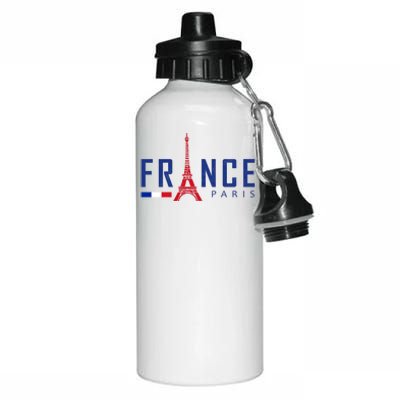 France Paris Eiffel Tower Aluminum Water Bottle