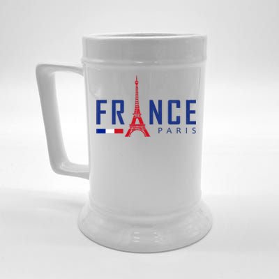 France Paris Eiffel Tower Beer Stein