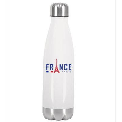 France Paris Eiffel Tower Stainless Steel Insulated Water Bottle