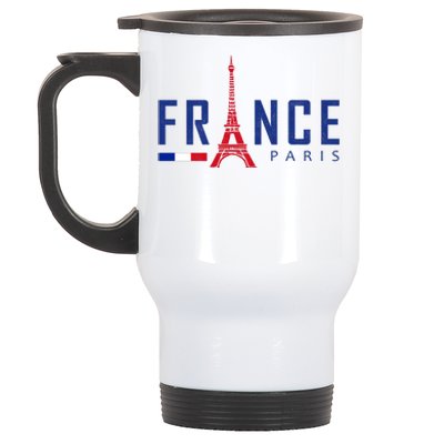 France Paris Eiffel Tower Stainless Steel Travel Mug