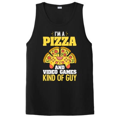 Funny Pizza Eater Game For Computer Gamer Cheesy Food Lovers Gift PosiCharge Competitor Tank