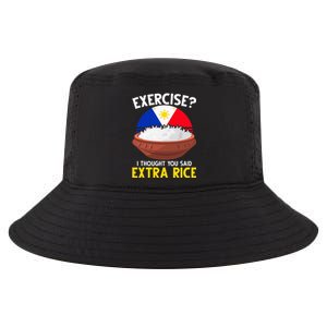 Filipino Pride Extra Rice Humor Cool Comfort Performance Bucket Hat