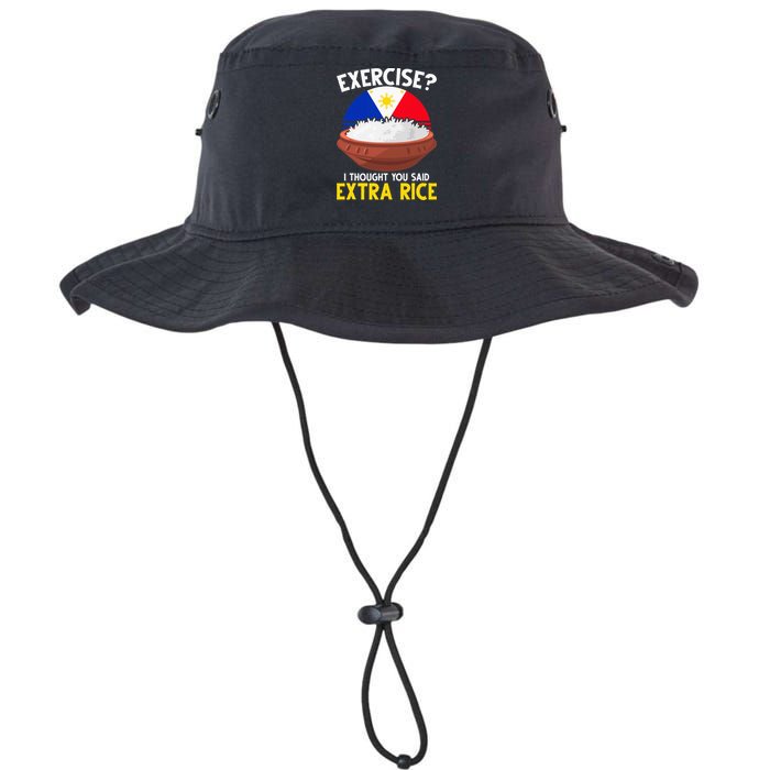 Filipino Pride Extra Rice Humor Legacy Cool Fit Booney Bucket Hat