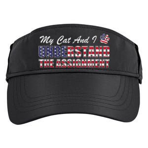 Funny Political Election 2024 My Cat Understand The Assignment Funny Political Adult Drive Performance Visor