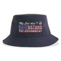 Funny Political Election 2024 My Cat Understand The Assignment Funny Political Sustainable Bucket Hat