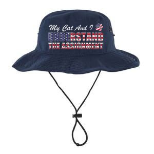 Funny Political Election 2024 My Cat Understand The Assignment Funny Political Legacy Cool Fit Booney Bucket Hat