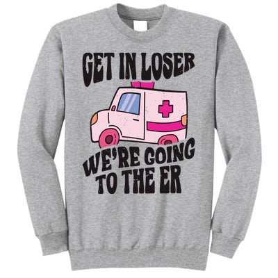 Funny Paramedic Emt Medic Emergency Room Tech Tall Sweatshirt