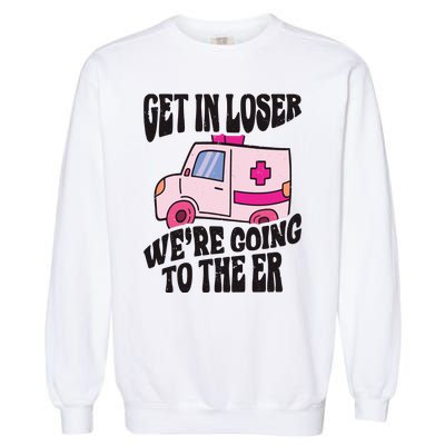 Funny Paramedic Emt Medic Emergency Room Tech Garment-Dyed Sweatshirt