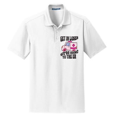 Funny Paramedic Emt Medic Emergency Room Tech Dry Zone Grid Polo