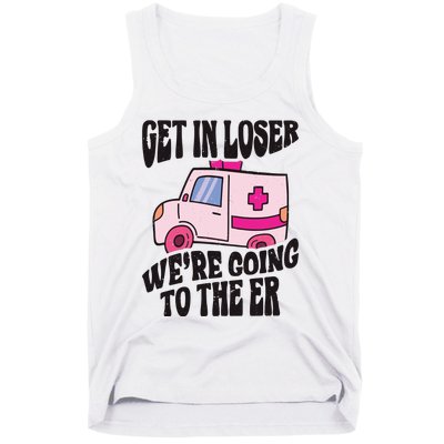 Funny Paramedic Emt Medic Emergency Room Tech Tank Top