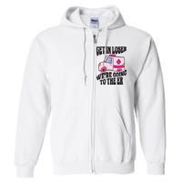 Funny Paramedic Emt Medic Emergency Room Tech Full Zip Hoodie