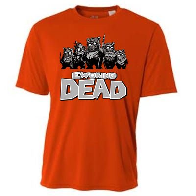 Funny Parody Ewoking Dead Cool Graphic Design Cooling Performance Crew T-Shirt