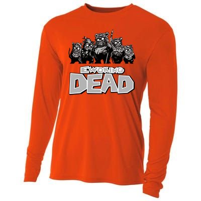 Funny Parody Ewoking Dead Cool Graphic Design Cooling Performance Long Sleeve Crew