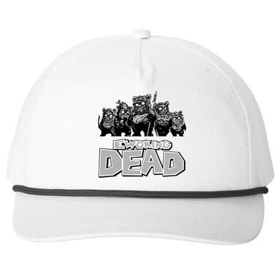 Funny Parody Ewoking Dead Cool Graphic Design Snapback Five-Panel Rope Hat