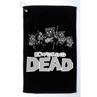 Funny Parody Ewoking Dead Cool Graphic Design Platinum Collection Golf Towel