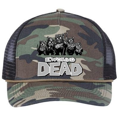 Funny Parody Ewoking Dead Cool Graphic Design Retro Rope Trucker Hat Cap