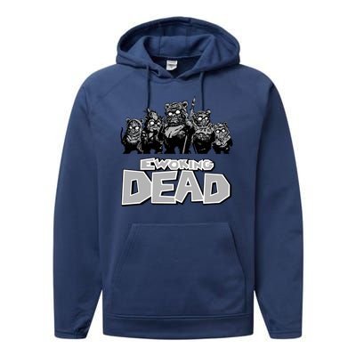 Funny Parody Ewoking Dead Cool Graphic Design Performance Fleece Hoodie