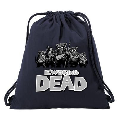 Funny Parody Ewoking Dead Cool Graphic Design Drawstring Bag