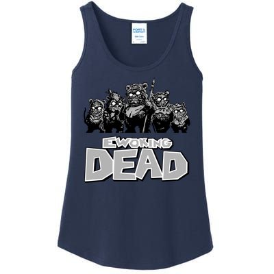 Funny Parody Ewoking Dead Cool Graphic Design Ladies Essential Tank