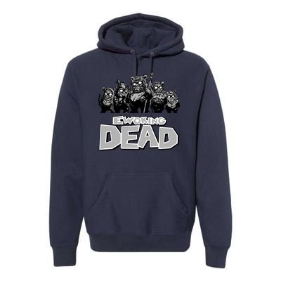 Funny Parody Ewoking Dead Cool Graphic Design Premium Hoodie