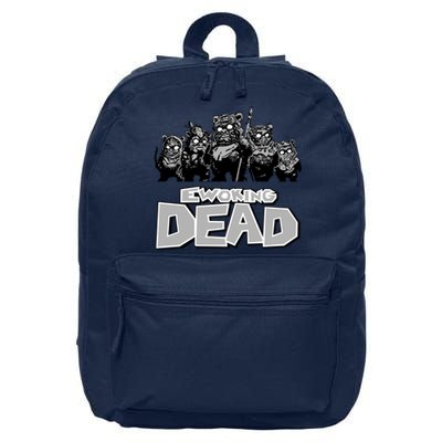 Funny Parody Ewoking Dead Cool Graphic Design 16 in Basic Backpack