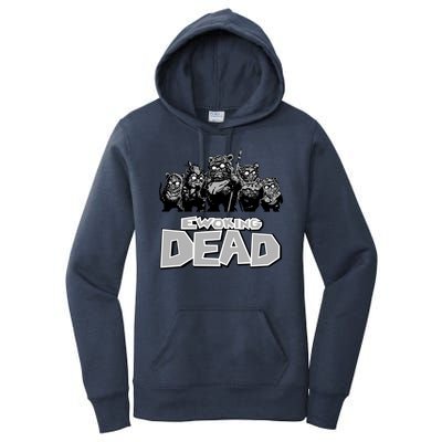 Funny Parody Ewoking Dead Cool Graphic Design Women's Pullover Hoodie