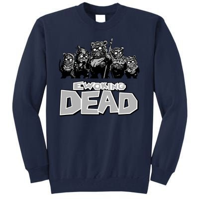 Funny Parody Ewoking Dead Cool Graphic Design Tall Sweatshirt